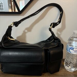 Bostanten y2k shoulder purse black lots of pockets!